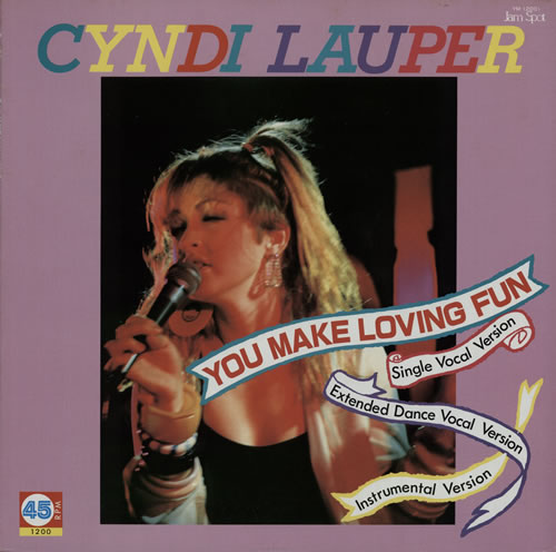 Cyndi Lauper You Make Loving Fun Japanese 12